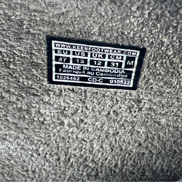 Keen Shoes Men's Size 13 Mosey Chukka Leather Ankle Boots Dark Olive Lace-Up - Picture 3 of 10